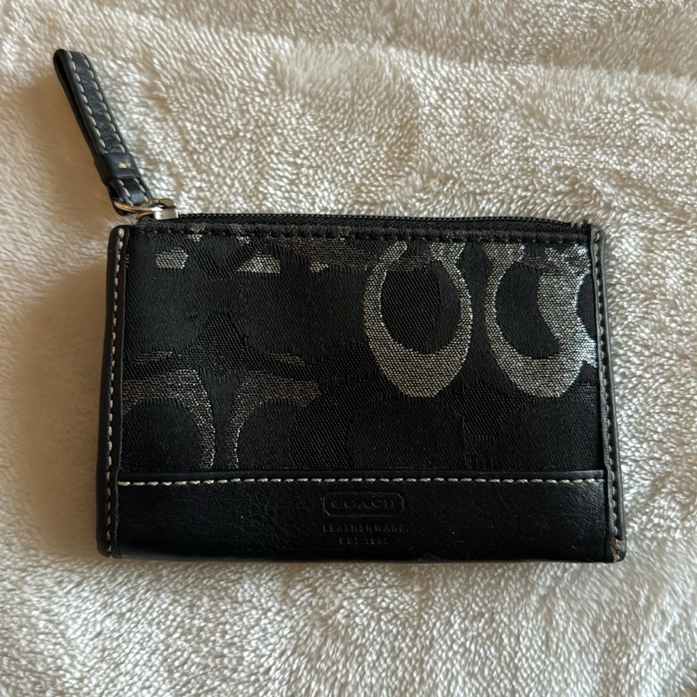 Coach coin wallet